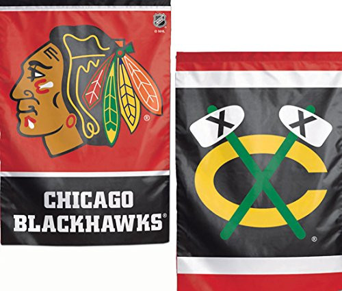 WinCraft Chicago Blackhawks 12 5 x 18 inch Two Sided Garden Flag WinCraft Chicago Blackhawks 12 5 x 18 inch Two Sided Garden Flag