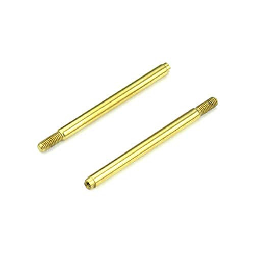 TEKNO RC LLC Shock Shafts  Rear  Steel  TiNi Coated  2   EB410  TKR6704T