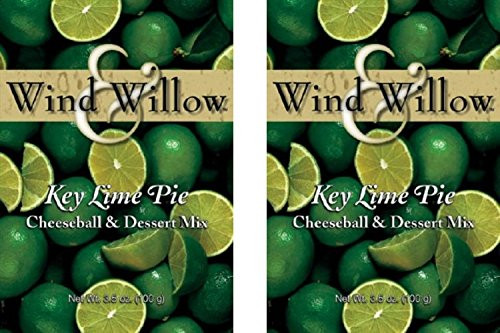Wind and Willow Sweet Cheeseball and Dessert Mix Key Lime Pie  3 5 Ounce  2 Pack