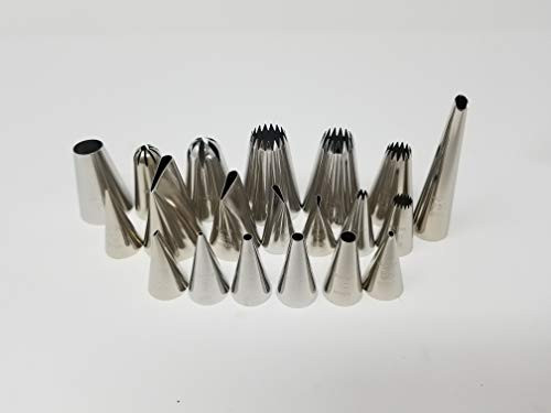 Wilton Cake Decorating Icing Piping Tip Set of 20 Wilton Cake Decorating Icing Piping Tip Set of 20