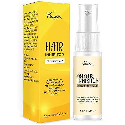 Hair Inhibitor Painless Hair Stop Growth Spray Apply after Hair Removal Non Irritating Hair Removal Inhibitor for Face Arm Leg Armpit Make Your Skin Smooth Hair Inhibitor Painless Hair Stop Growth Spray Apply after Hair Removal Non Irritating Hair Removal Inhibitor for Face Arm Leg Armpit Make Your Skin Smooth