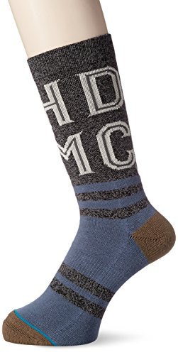 Stance Men s Harley Crew Sock  Blue  MEDIUM