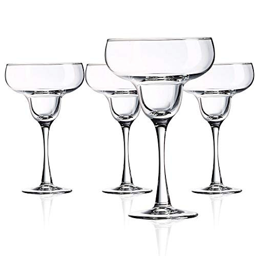 Arc International N7341 Luminarc Cachet 14 5 Ounce Margarita Glass  Set Of 4  Clear
