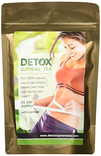 Supreme Detox Tea Organic Detox Supreme Tea  28 Day Supply  28 Count