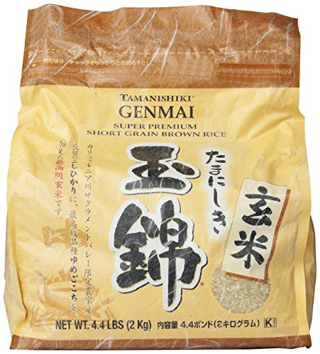 Tamanishiki Super Premium Brown Rice  4 4 Pounds