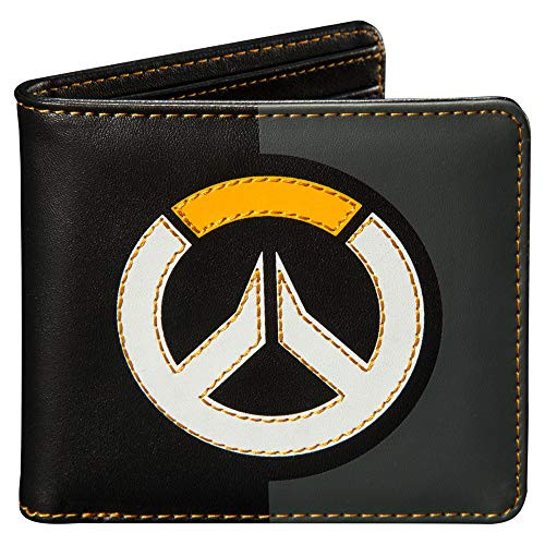 JINX Overwatch Logo Bi Fold Wallet  Multi Colored  Standard Size