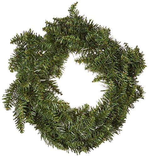 Vickerman Unlit Frosted Bellevue Alpine Artificial Christmas Wreath  20 Inch