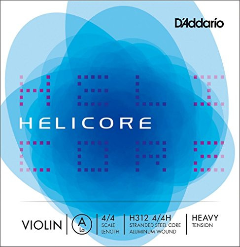 D Addario Helicore Violin Single A String  4 4 Scale  Heavy Tension