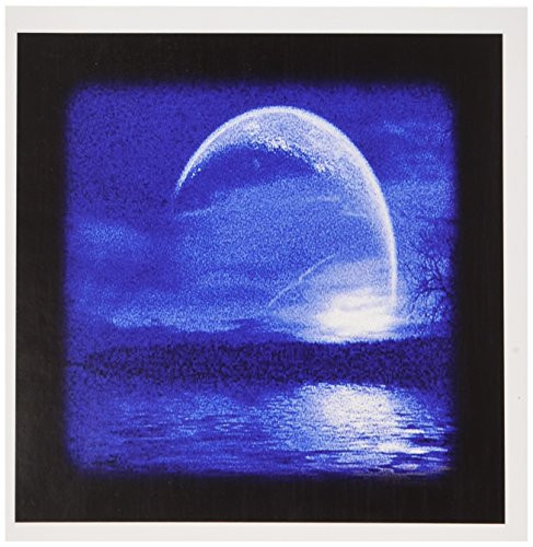 3dRose Full Moon   Greeting Cards  6 x 6 inches  set of 12  gc 14868 2