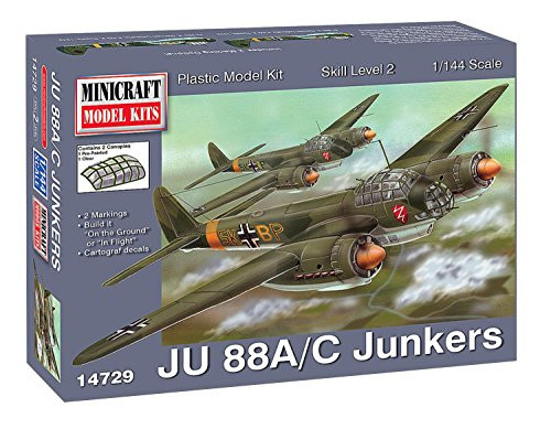 Minicraft JU 88 A C Luftwaffe Minicraft JU 88 A C Luftwaffe