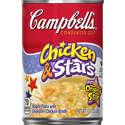 Campbell s Condensed Soup  Chicken   Stars  10 5 Ounce  Pack of 12