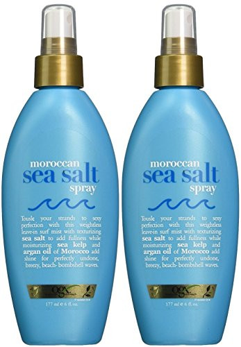 Ogx Moroccan Sea Salt Spray 6 Ounce  177ml   2 Pack