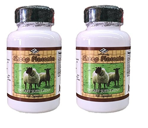 2 bottles Sheep Placenta Complex 100 Capsules bottle by Nu Health 2 bottles Sheep Placenta Complex 100 Capsules bottle by Nu Health