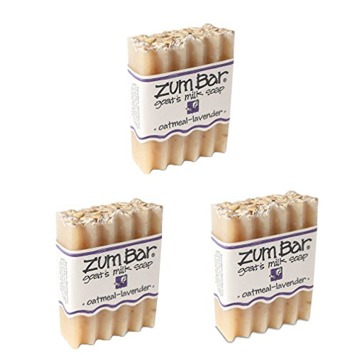 Indigo Wild  Zum Bar Goat s Milk Soap Bar  Oatmeal Lavender 3 oz  3 pack Indigo Wild  Zum Bar Goat s Milk Soap Bar  Oatmeal Lavender 3 oz  3 pack