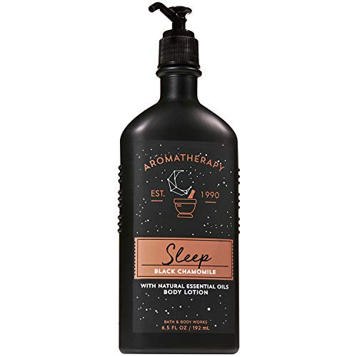 Bath and Body Works Aromatherapy Sleep   Black Chamomile Body Lotion with Natural Essential Oils 6 5 Fluid Ounce