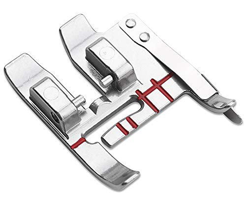DREAMSTITCH 820772096 Snap On Seam Guide Presser Foot for PFAFF Sewing Machines with IDT System 820772096 DREAMSTITCH 820772096 Snap On Seam Guide Presser Foot for PFAFF Sewing Machines with IDT System 820772096