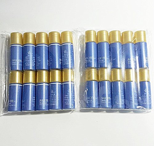 LG Su m37 Water full Skin Refresher   Rebalancing Gel Lotion Sample Set 5 5ml X 20pcs
