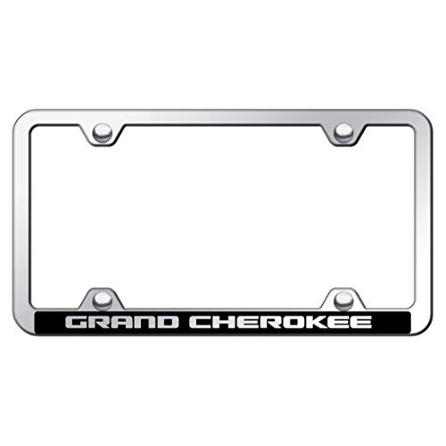 Au Tomotive Gold INC License Plate Frame for Jeep Grand Cherokee Plastic Chrome Au Tomotive Gold INC License Plate Frame for Jeep Grand Cherokee Plastic Chrome