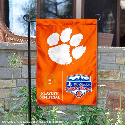 Clemson Tigers College Football CFP Playoff Game Garden Banner Flag