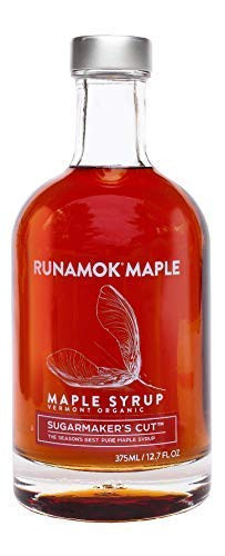 Runamok Maple Sugarmaker s Cut   Traditional Grade A Maple Syrup  Amber Color  Rich Taste   Organic Maple Syrup   Nature s Best Sweetener   Premium Breakfast   Pancake Syrup   12 68 Fl Oz  375mL