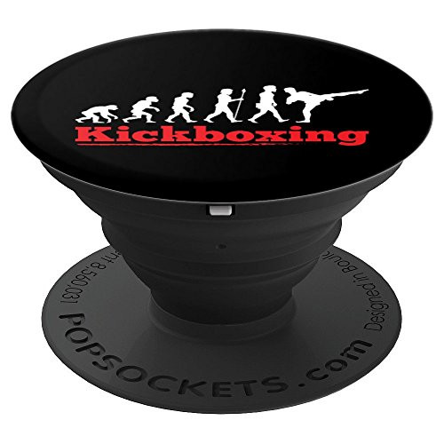 Kickboxing Evolution Boxing Workout Sport Funny Gift PopSockets Grip and Stand for Phones and Tablets
