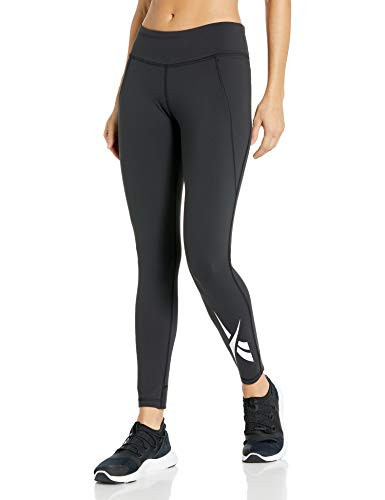 Reebok Training Supply Lux Tight 2 0  Black White  2XS