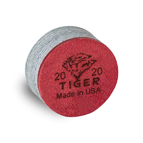 Tiger Laminated Billiard CUE TIP   13 or 14 mm  Soft 14 mm