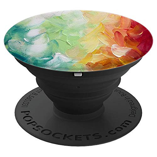 Oil Paint Painters Pallet PopSockets Grip and Stand for Phones and Tablets
