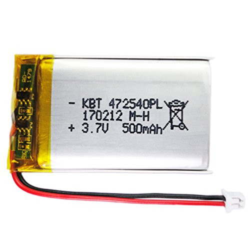 Be oneself 3 7V 500mAh Lithium Polymer mini rechargeable battery 472540 Li ion Li Po for 1118 keychain camera