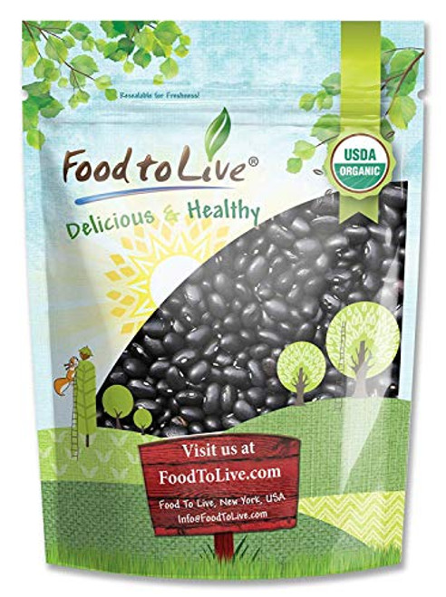 Organic Black Turtle Beans 1 Pound Dried Non GMO Kosher Raw Sproutable Vegan Bulk Organic Black Turtle Beans 1 Pound Dried Non GMO Kosher Raw Sproutable Vegan Bulk