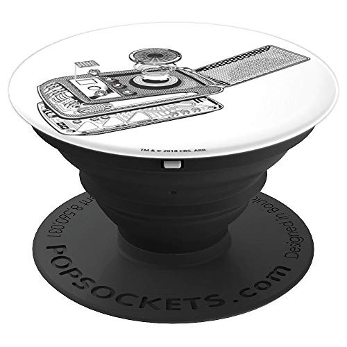 Star Trek Communicator Schematic PopSockets Grip and Stand for Phones and Tablets