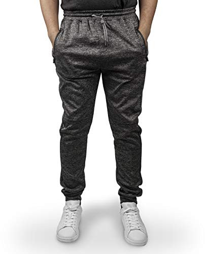 Burnside Men s Swift Performance Fleece Jogger  S Charcoal