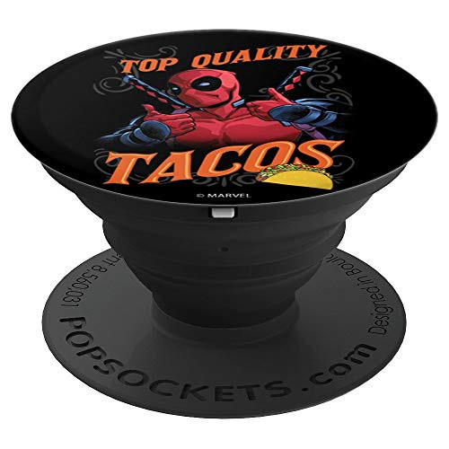 Marvel Deadpool Top Quality Tacos PopSockets Grip and Stand for Phones and Tablets