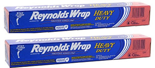 Reynolds Wrap Heavy Duty Aluminum Foil  50 Square Feet ~ 2 Pack