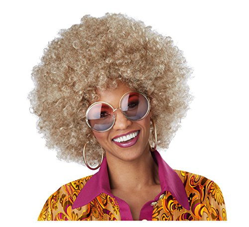 California Costumes Women s Dirty Blonde Foxy Lady Wig  One Size