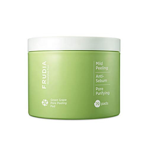 FRUDIA Green Grape Pore Peeling Pad 3ml 0 28oz x 70 pcs FRUDIA Green Grape Pore Peeling Pad 3ml 0 28oz x 70 pcs