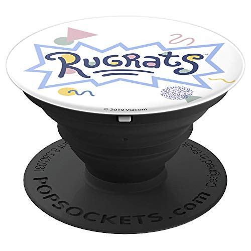 Rugrats Classic Retro Logo PopSockets Grip and Stand for Phones and Tablets