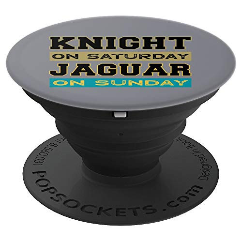 Knight On Saturday Jaguar On Sunday Jacksonville Football PopSockets Grip and Stand for Phones and Tablets