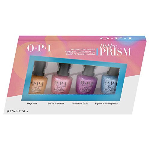 OPI Mini 4 Pack  0 125 Fl Oz each bottle  0 5 fl  oz  0 5 fl  oz