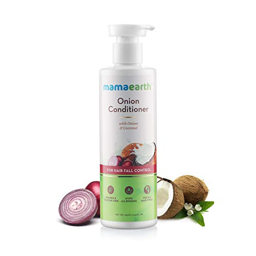 Mamaearth Onion Conditioner for Hair Growth   Hair Fall Control with Coconut Oil 250ml