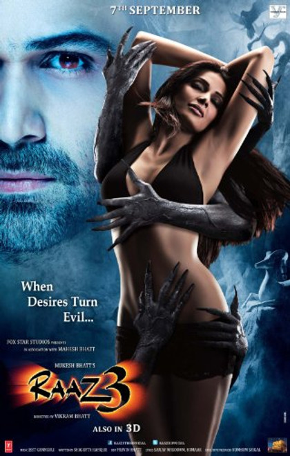 Raaz 3 Hindi Movie Bollywood Film Indian Cinema DVD 2012 Raaz 3 Hindi Movie Bollywood Film Indian Cinema DVD 2012