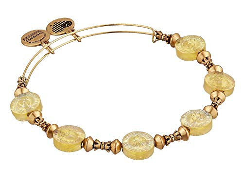 Alex and Ani Halo Sunlight Bangle Rafaelian Gold One Size