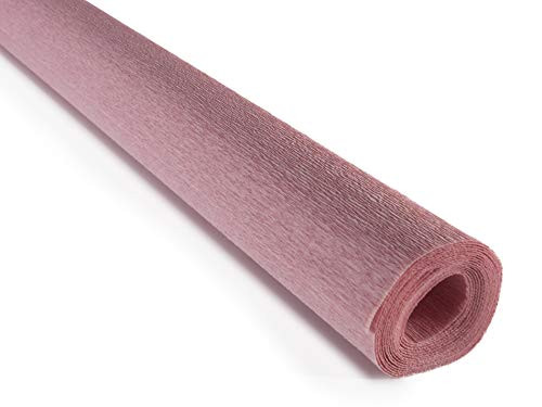 Crepe Paper Roll  Premium Italian 90 g Crepe Paper  Distant Drums Rose by Tiffanie Turner