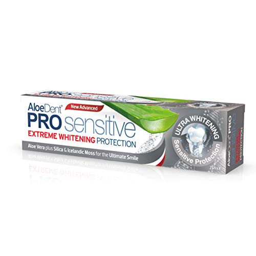 AloeDent Pro Sensitive Extreme Whitening Protection Toothpaste 75ml