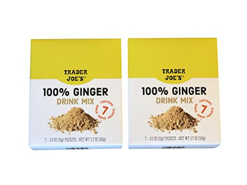 Trader Joe s 100 Natural Ginger Drink Mix 14   0 5oz  15g  Packets