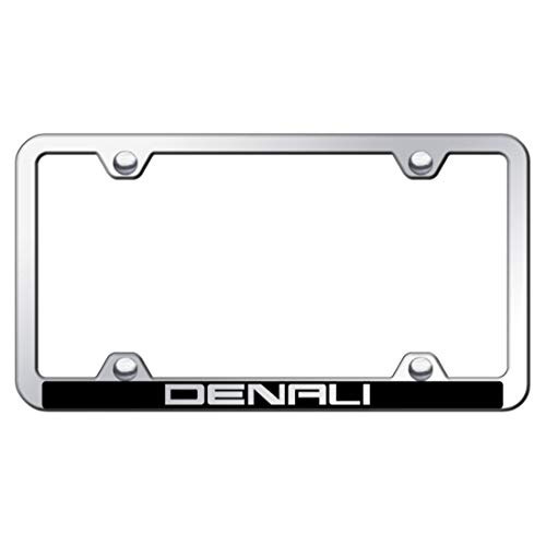 Au Tomotive Gold INC License Plate Frame for GMC Denali Plastic Chrome Au Tomotive Gold INC License Plate Frame for GMC Denali Plastic Chrome