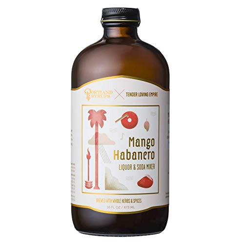 Portland Syrups Mango Habanero Syrup  16oz