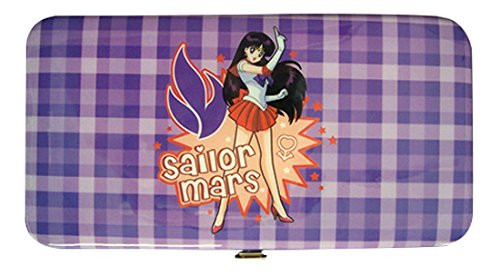Great Eastern Entertainment Sailormoon Sailor Mars Hinge Wallet  Purple