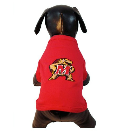 NCAA Maryland Terrapins Cotton Lycra Dog Tank Top Medium NCAA Maryland Terrapins Cotton Lycra Dog Tank Top Medium