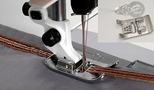 HONEYSEW Cording Foot  7G  with Threader for Compatible with Viking Group1 7412989945